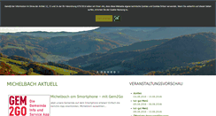 Desktop Screenshot of michelbach.gv.at